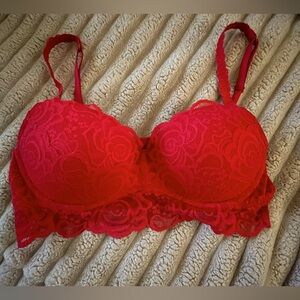 Victoria’s Secret PINK bralette, red, size Medium